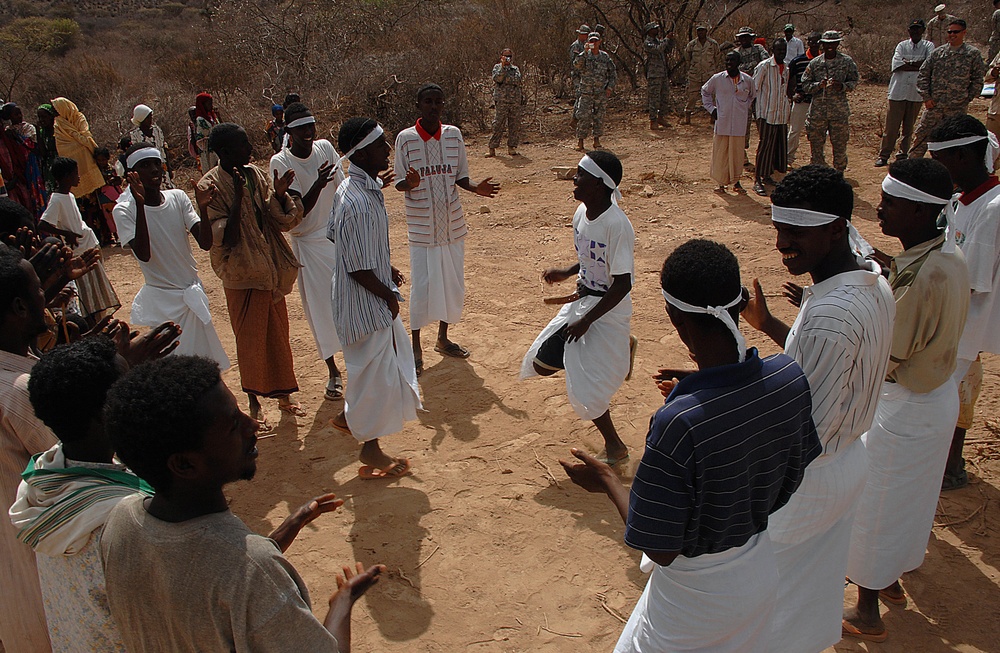 Task Force gather for well dedication ceremony in Djbouti