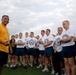 Top Navy enlisted makes Secretary of the Navy a master chief, tries new physical training gear