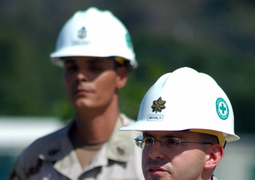 Guam Seabees hold change of camp ceremony