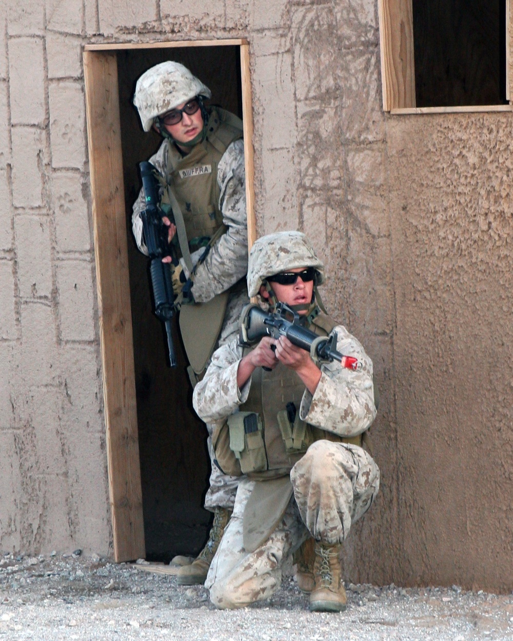 Yuma-based service members conduct urban warfare training