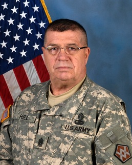 Command Sgt. Maj. James F. Hill, U.S Army 55th Sustainment Brigade