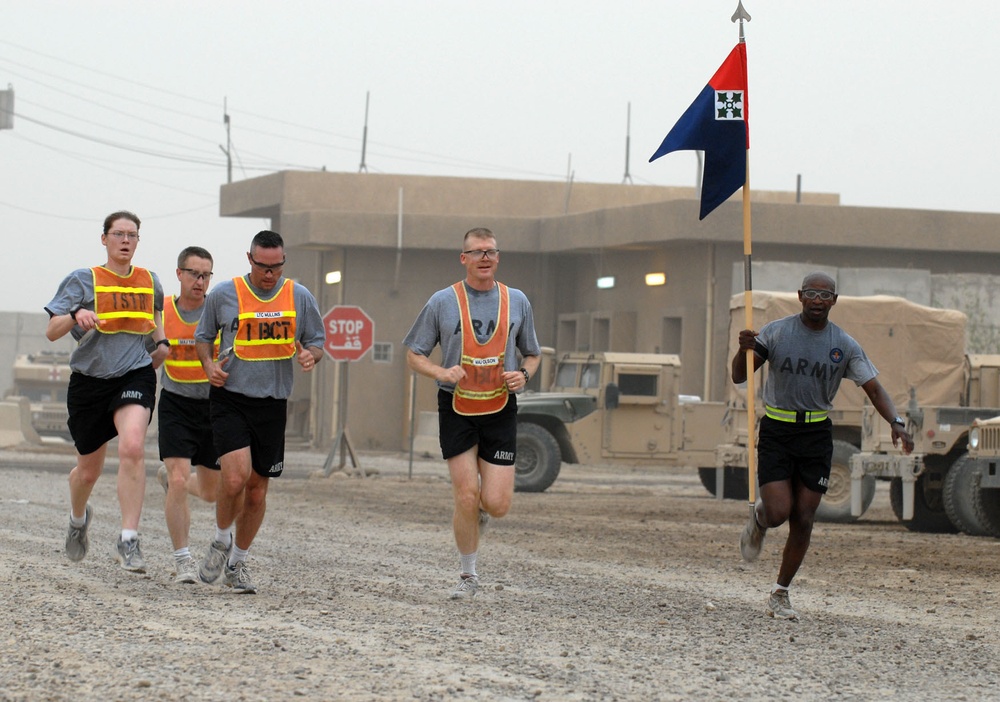 DVIDS - Images - FOB Falcon hosts 5K Fun Run [Image 1 of 5]