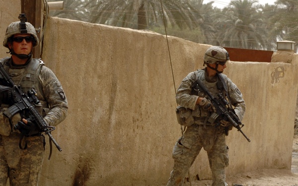 Troops patrol northern Ghazaliyah