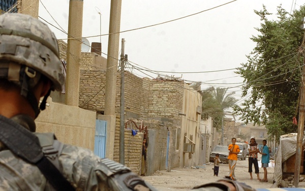 Troops patrol northern Ghazaliyah