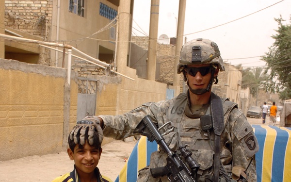 Troops patrol northern Ghazaliyah