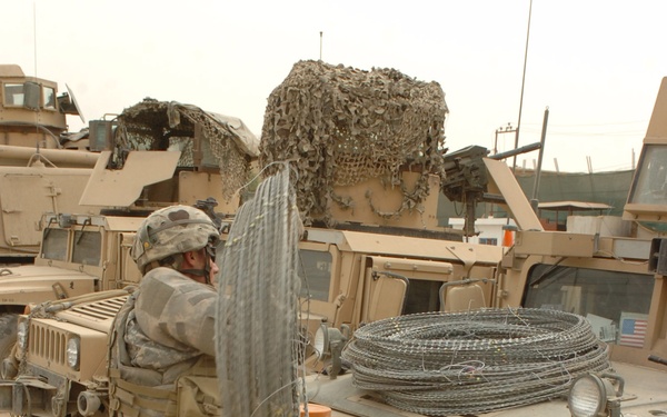 Widowmakers set up concertina wire around Shulla