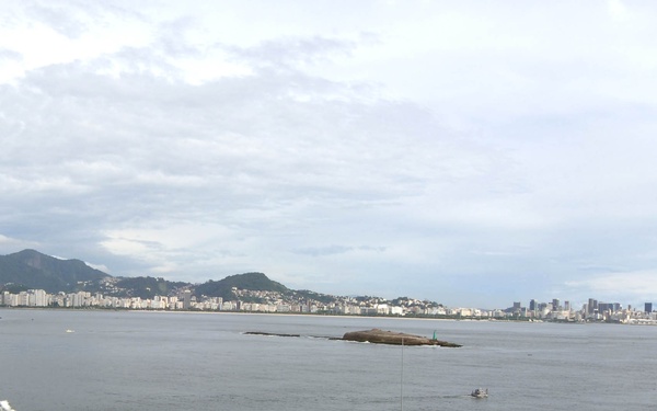 G. Washington arrives for port visit in Brazil