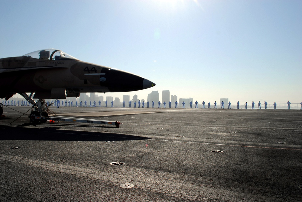 USS Ronald Reagan Deployment