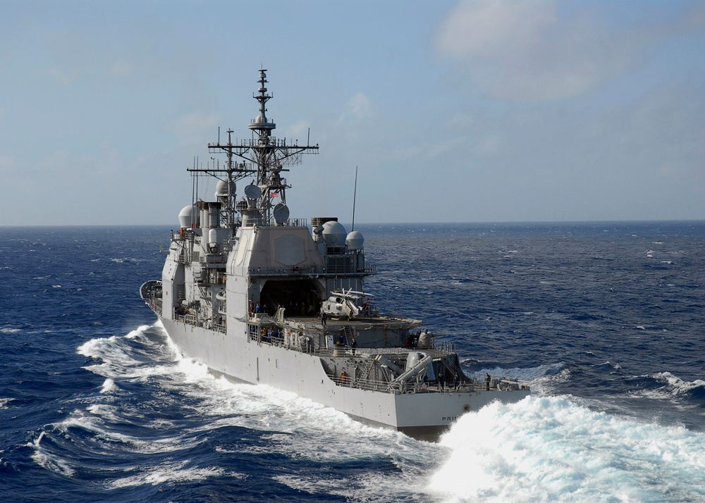 USS Princeton finishes refueling