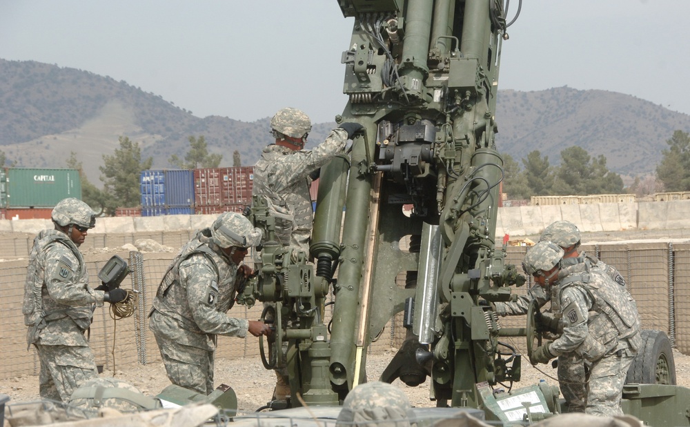 Test firing the Excaliber