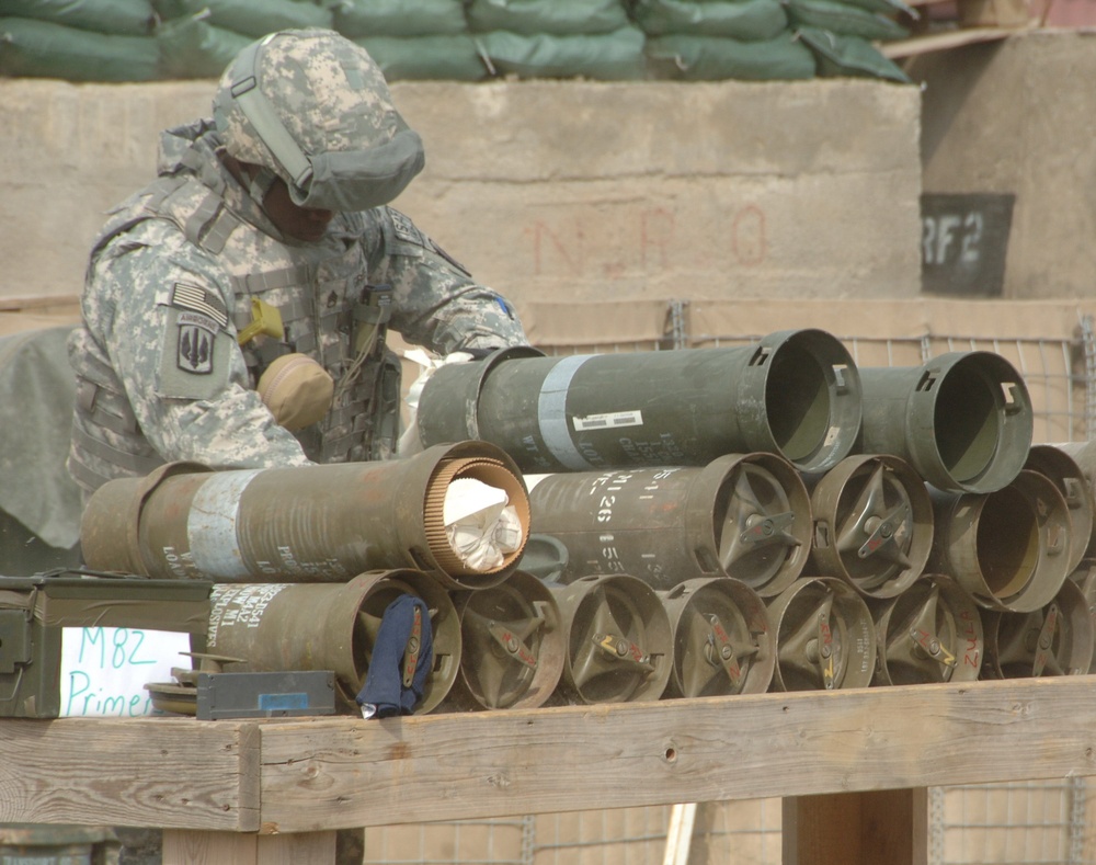 Test firing the Excaliber