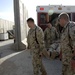 Mass casualty exercise at Forward Operating Base Echo