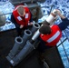 Rocket launching on the USS Tarawa