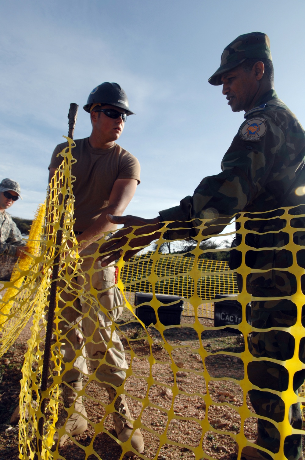 U.S. Army Civil Affairs veterinarian civil action outreach program