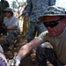 U.S. Army Civil Affairs veterinarian civil action outreach program