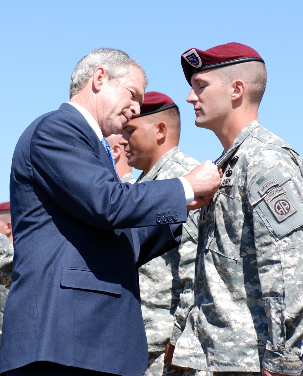 President honors Fort Bragg soldiers