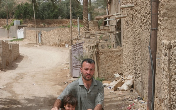 Bustling Marketplace in Haditha