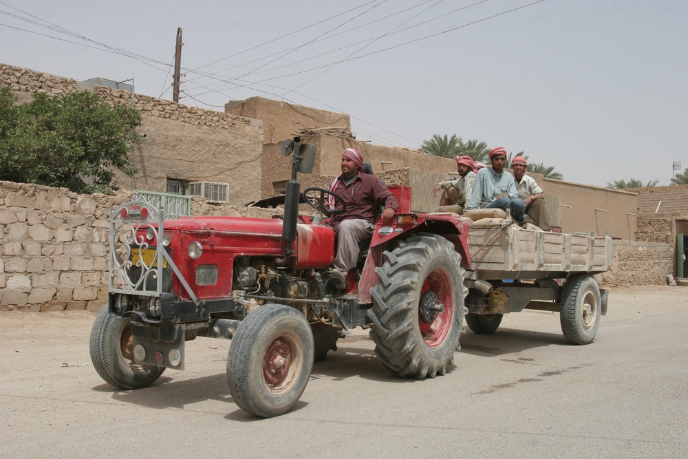 Bustling Marketplace in Haditha