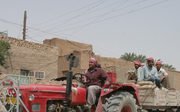 Bustling Marketplace in Haditha