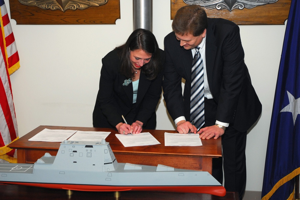 Construction contract signed