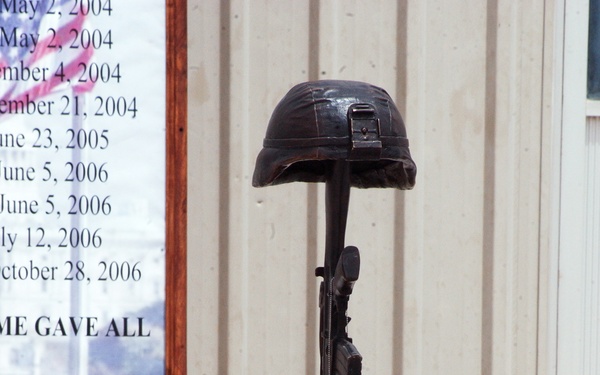 Navy Seabees Construct Monument for Own Fallen