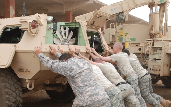 Sustainment mechanics learn ASV maintenance