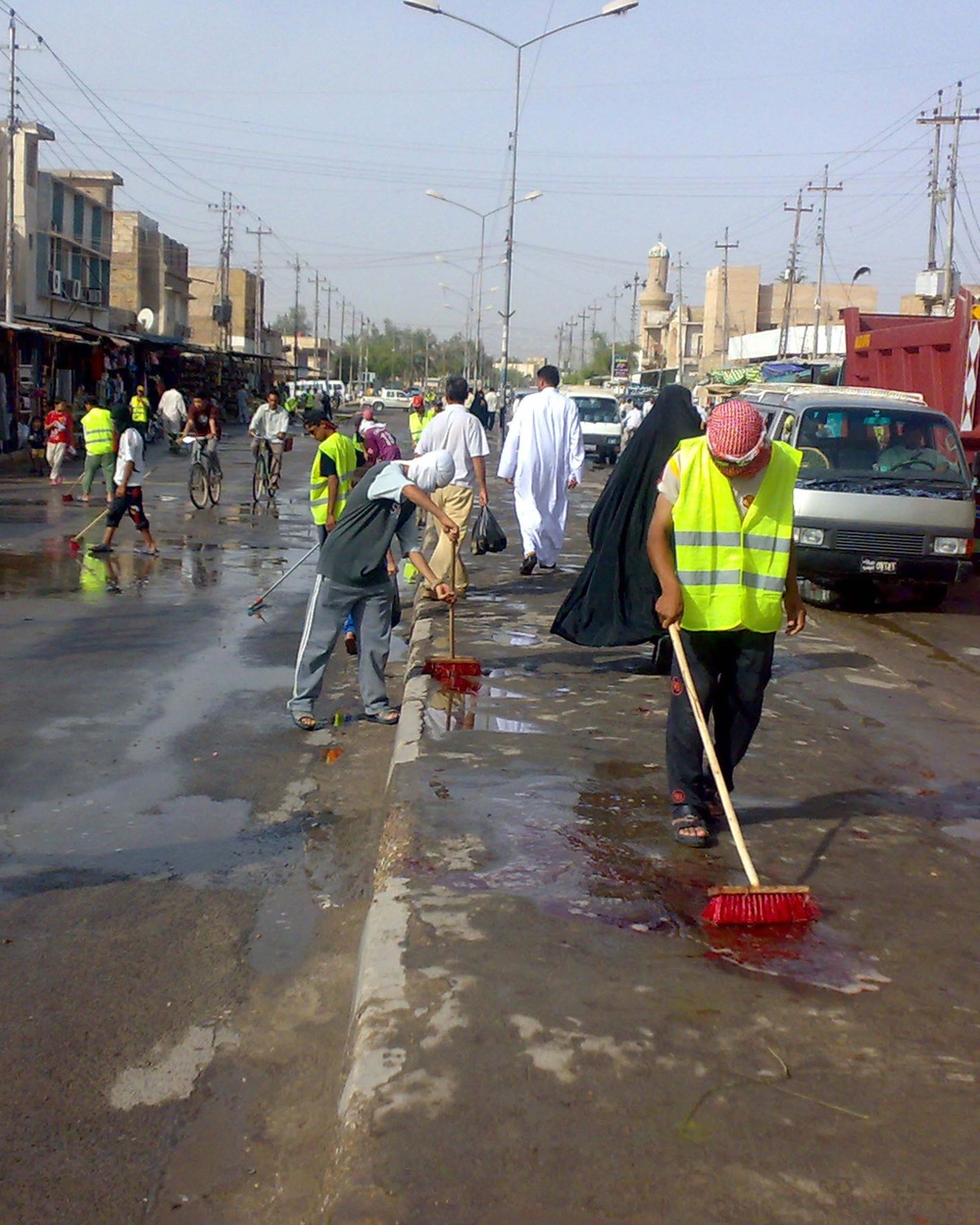 District Clean Up in Basra
