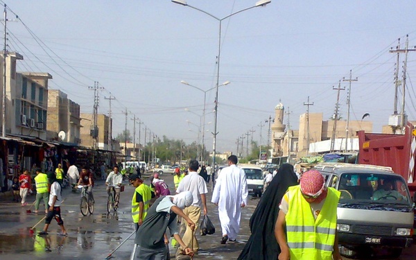District Clean Up in Basra