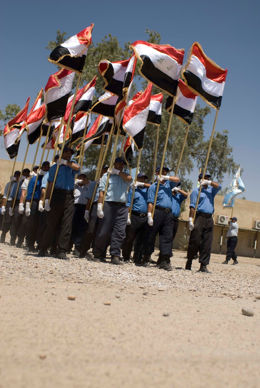Iraqi police graduates move on to the force