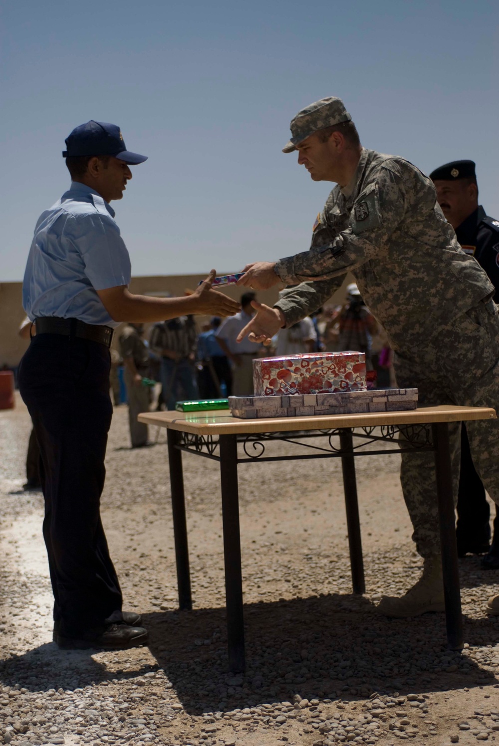 Iraqi police graduates move on to the force