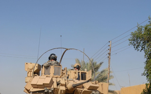 Comanche Troop maintains security in Abu T'shir