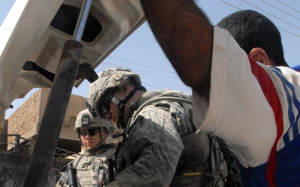 Comanche Troop maintains security in Abu T'shir