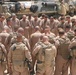 Marines Pray Prior to Mission