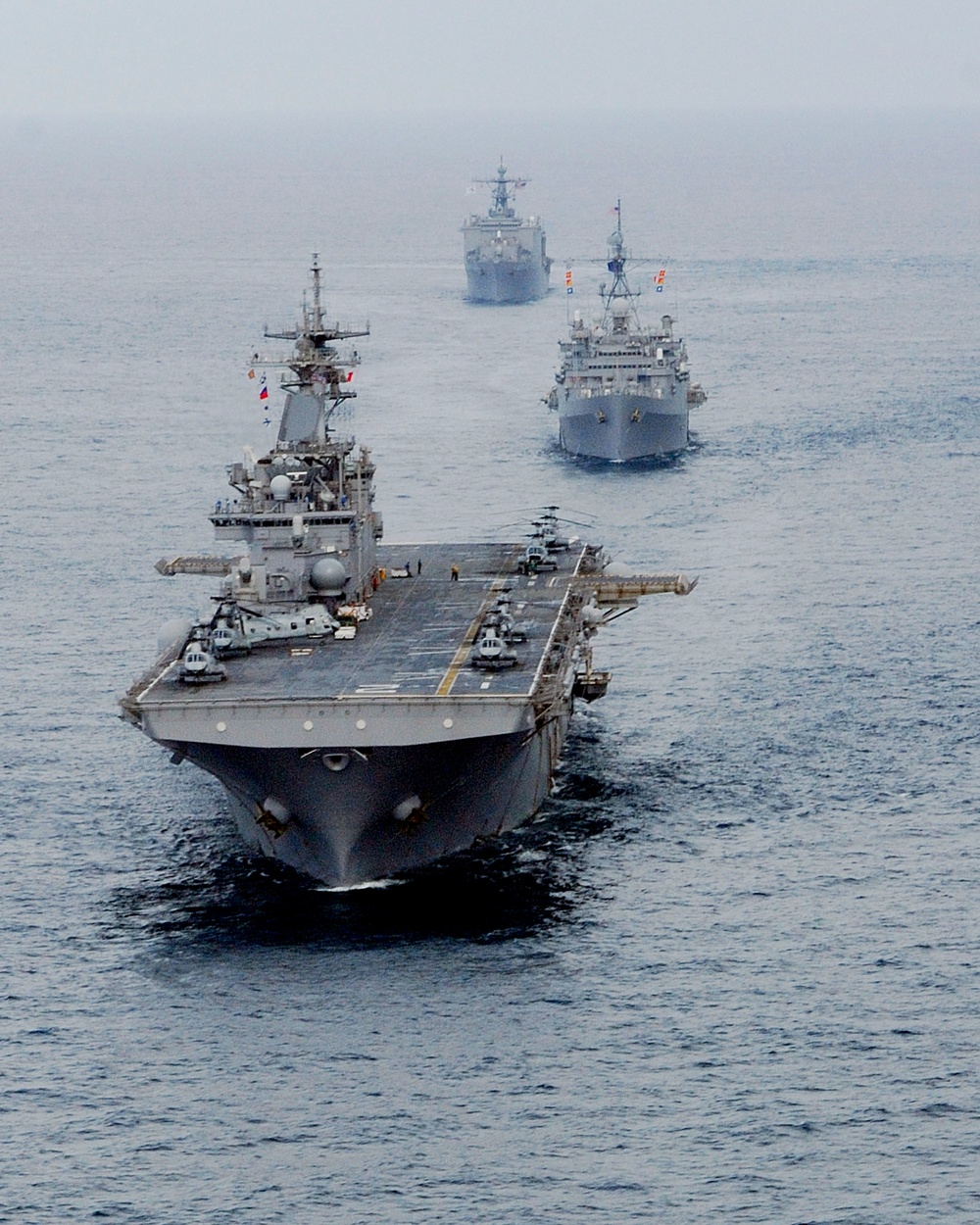 Essex Amphibious Ready Group at ready with Burma aid
