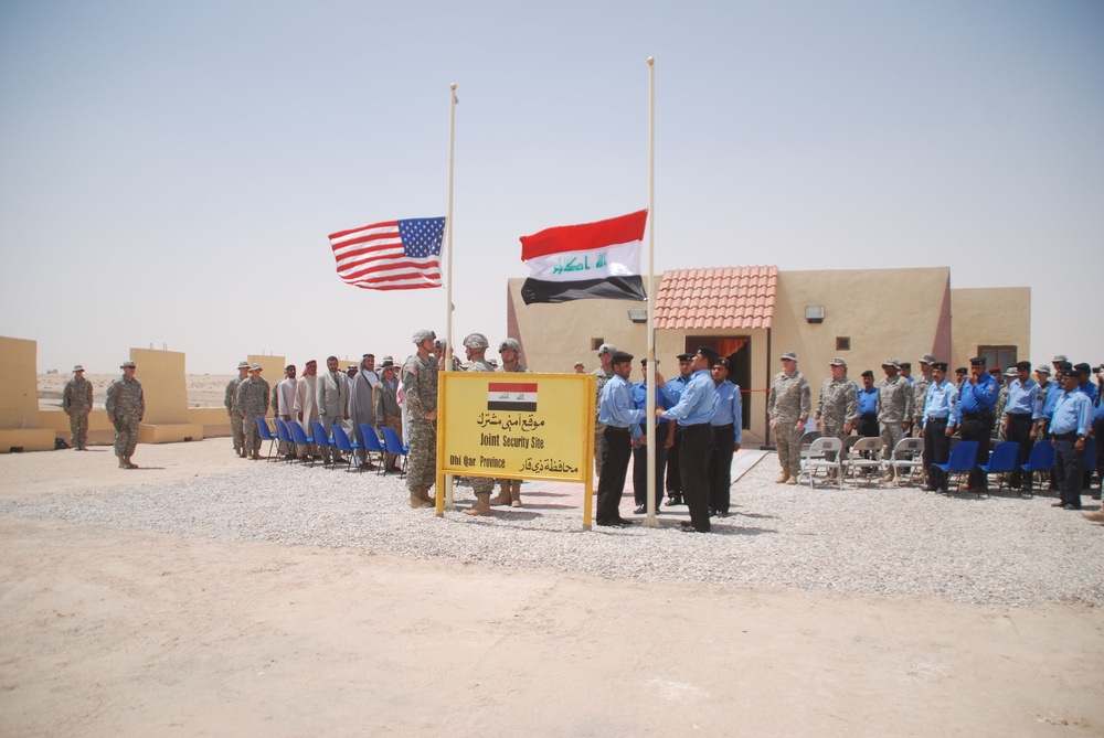 Joint Forces Open New Security Site