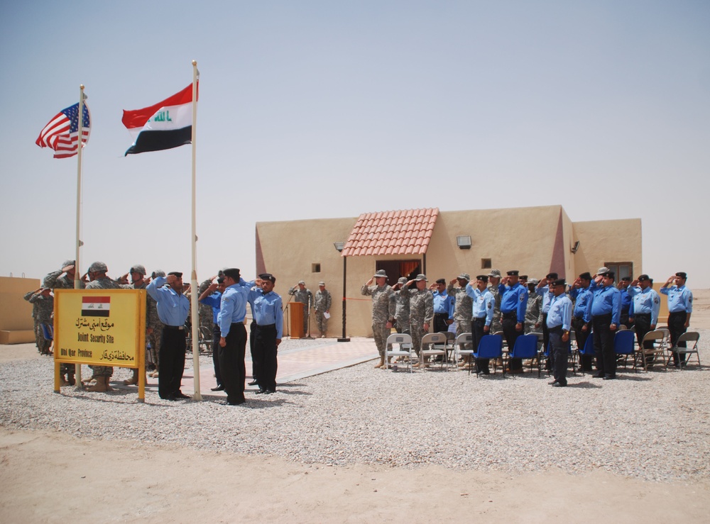 Joint Forces Open New Security Site