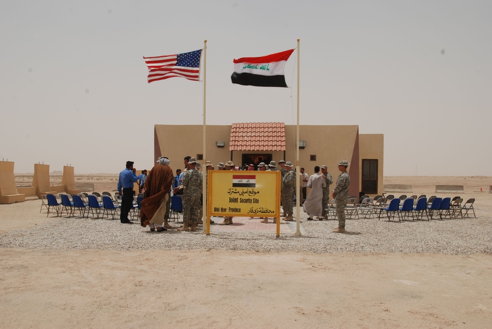 Joint Forces Open New Security Site