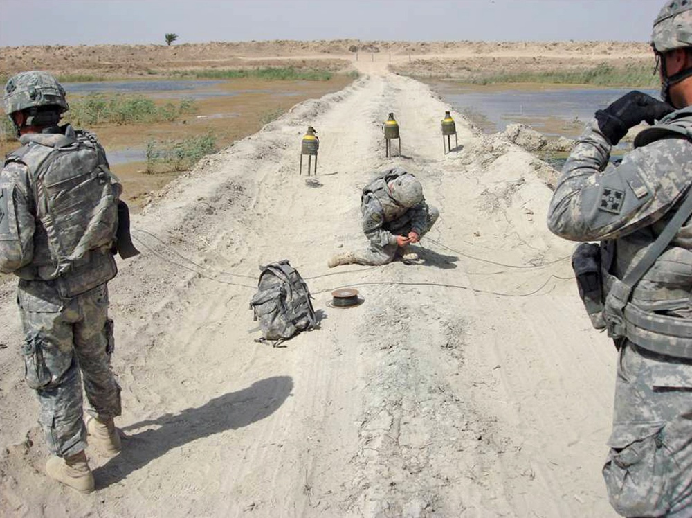 Engineers put explosive demolition skills to test, Soldiers destroy bridge to deny militants' access