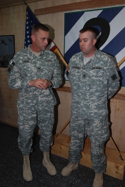 Spartan Soldier earns battlefield promotion