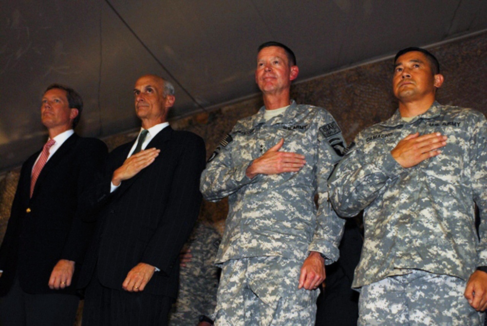 We pledge allegiance: 44 service members earn U.S. citizenship on Memorial Day