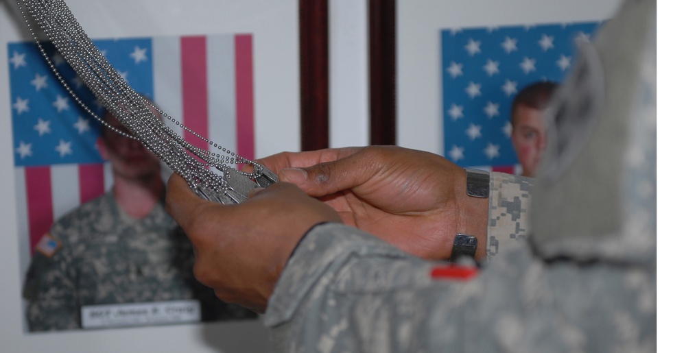 Memorial Honors 1-8 Infantry's Fallen