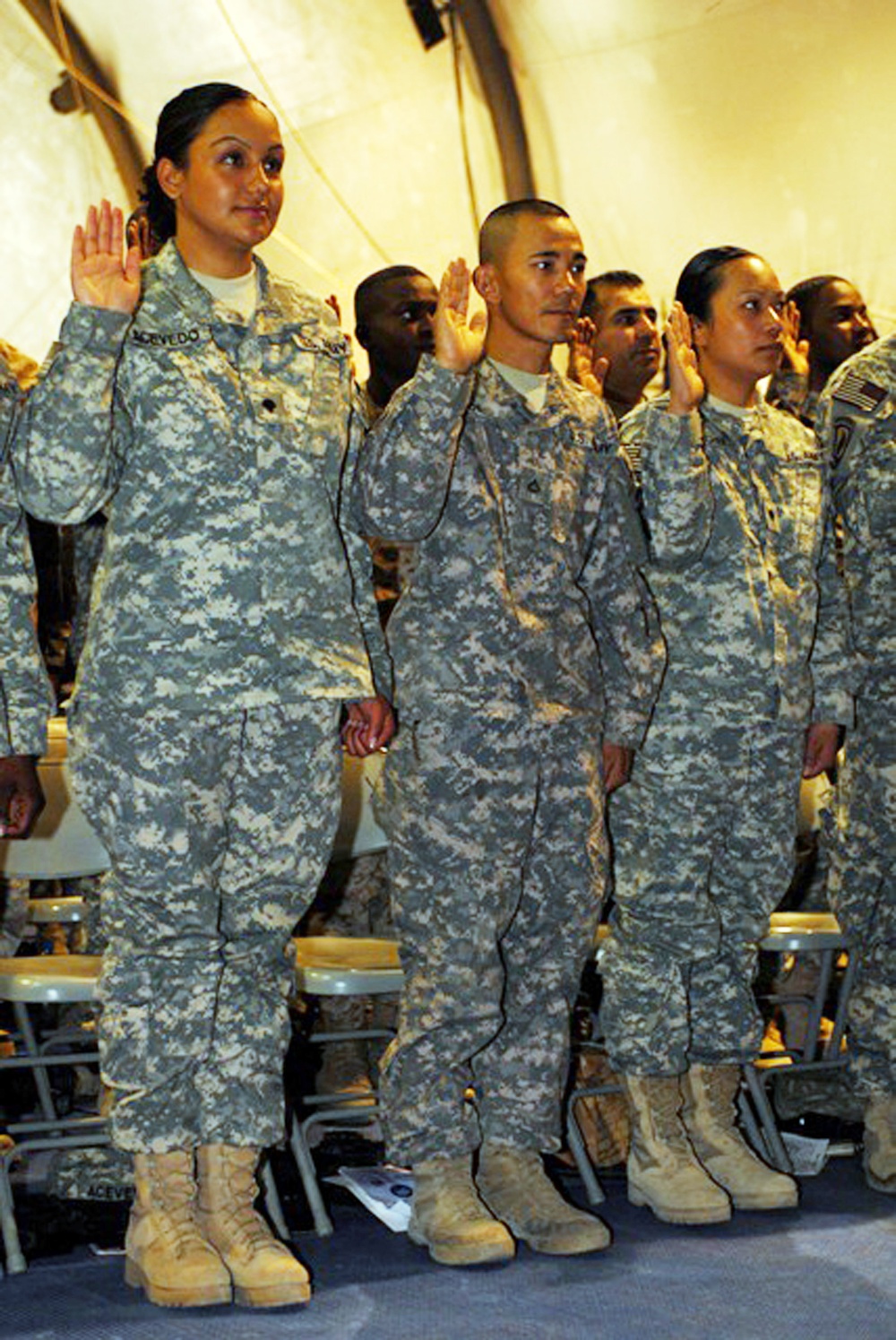 Service members earn U.S. citizenship on Memorial Day