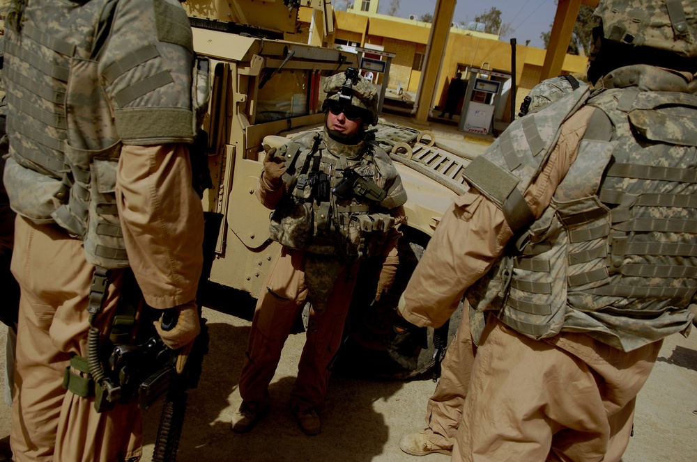 Patrolling Southwest Baghdad