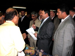 Iraqi businesses display wares at expo