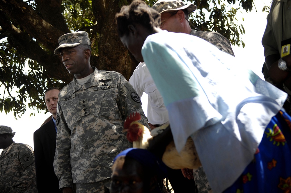 AFRICOM Commander visits Uganda