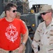 Actor D.B. Sweeney visits Iraq