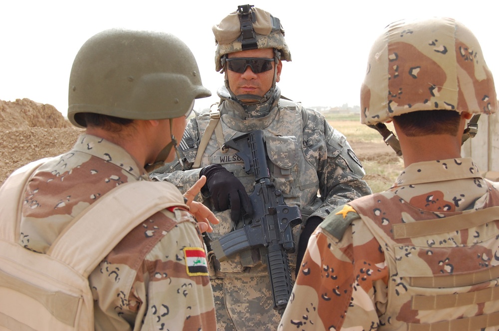 Wolfhounds, IA work as one team