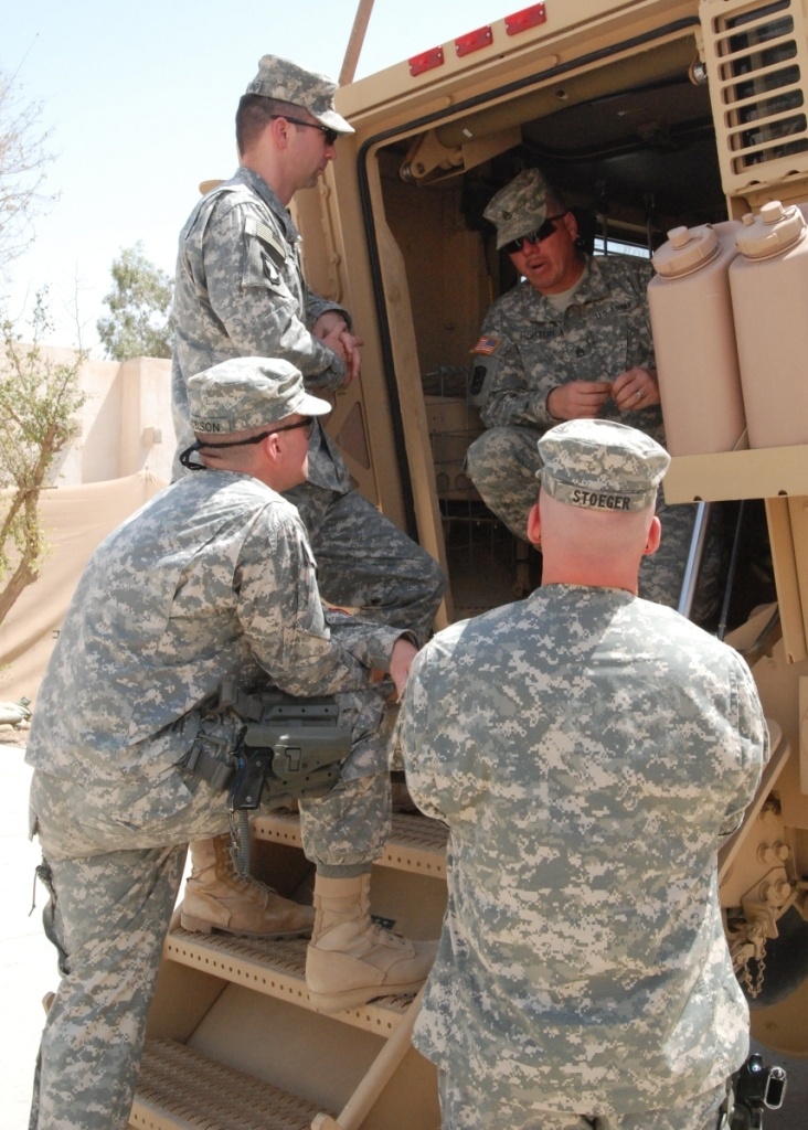 Soldiers get first look at MRAP