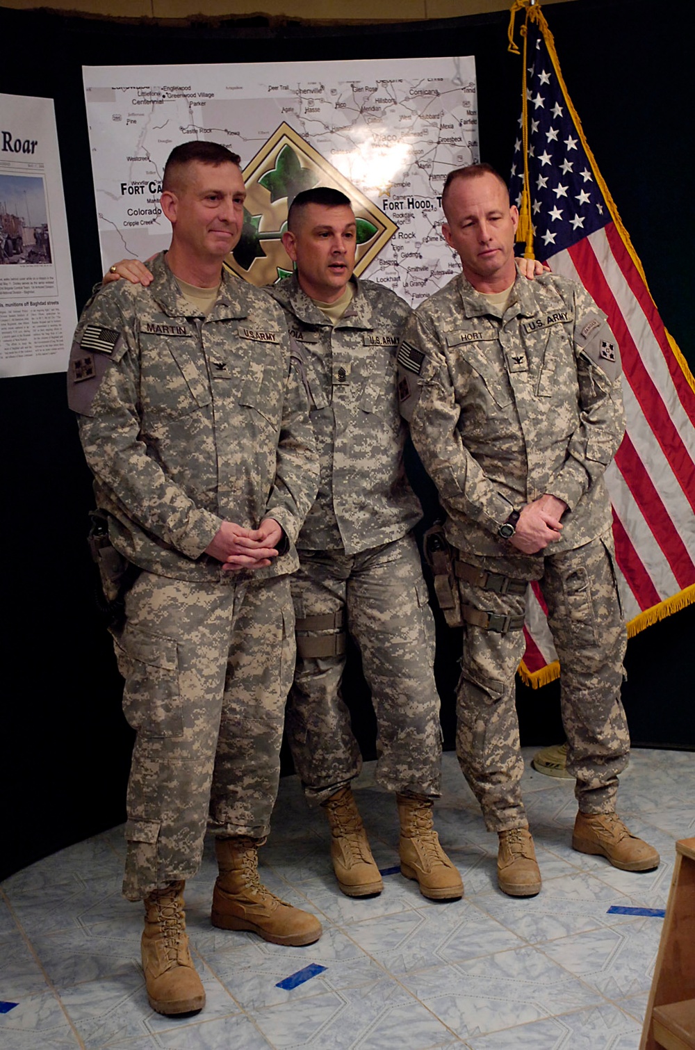 Soldiers, Families stay in touch via 4th Inf. Div. Town Hall meeting