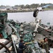 Wreckage of F-15C fighter jet